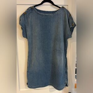 Current Elliot The Denim Short Sleeve Dress